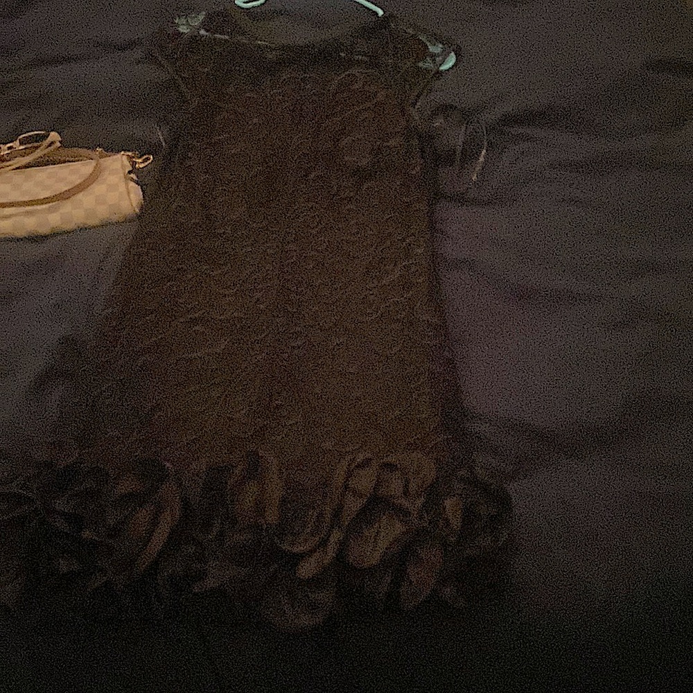Jessica Simpson lace dress with black slip - 2 piece